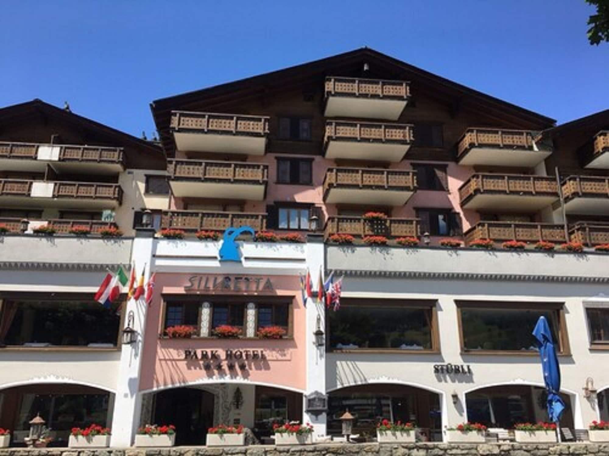 Silvretta Parkhotel Klosters Exterior foto