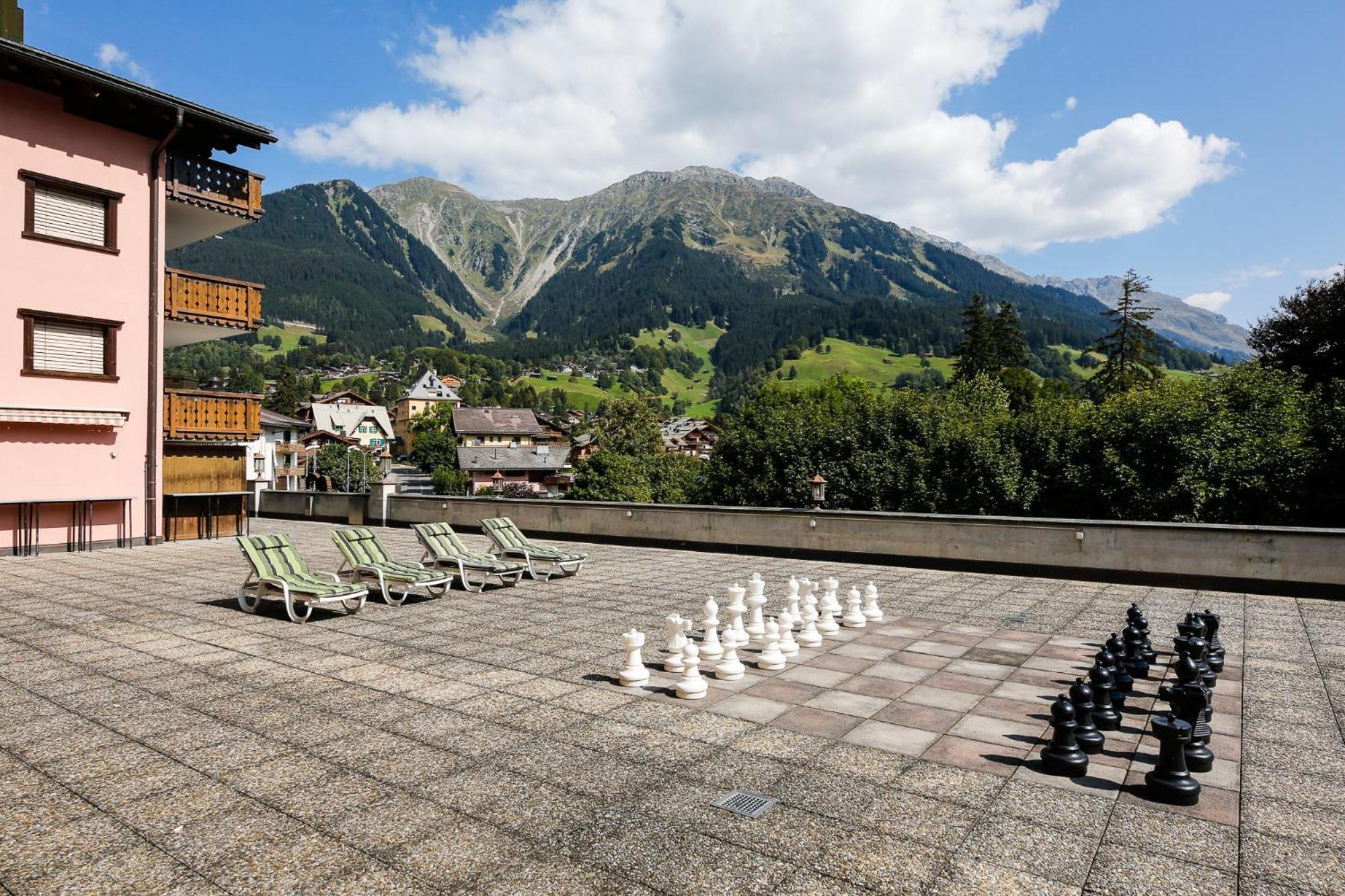 Silvretta Parkhotel Klosters Exterior foto