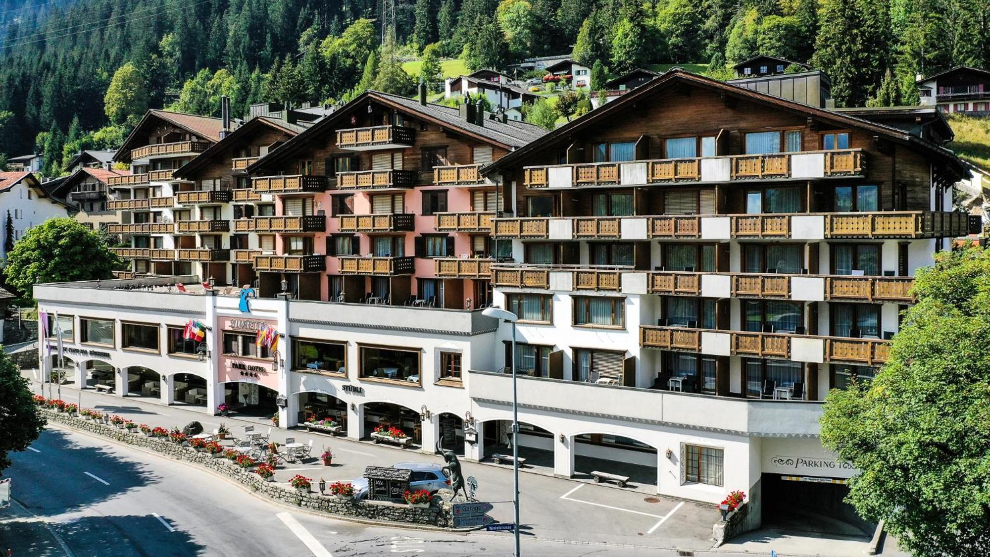 Silvretta Parkhotel Klosters Exterior foto
